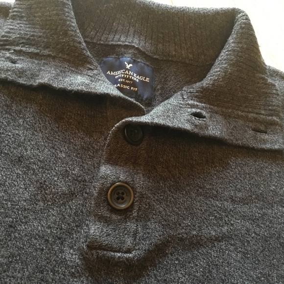 American Eagle 100% Cotton Long Sleeve Pullover Sweater -Released: July 2014 - Picture 3 of 12